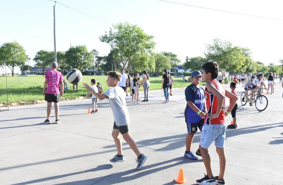 Plaza Deportiva reunió a toda la familia