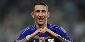 Ángel Di María participó de un divertido desafío