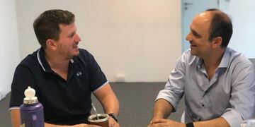 Federico Angelini y José Corral