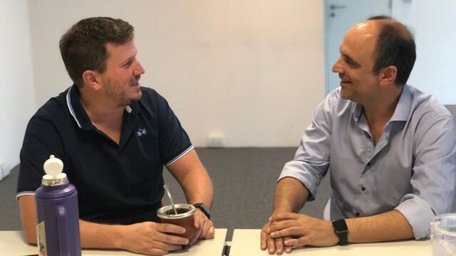 Federico Angelini y José Corral