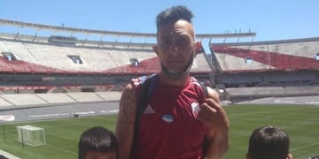 "Kunta" era fanático de River. Murió luego de haber sido baleado cerca del cruce de Guaria Morada y Hortensia.