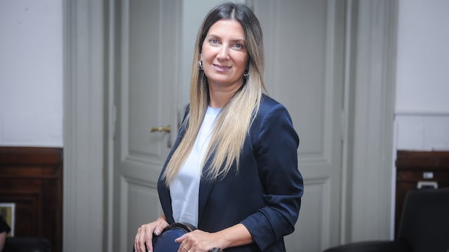 La diputada Silvia Lospennato trabaja para la victoria de Horacio Rodríguez Larreta en la interna del PRO (Foto: Federico López Claro)