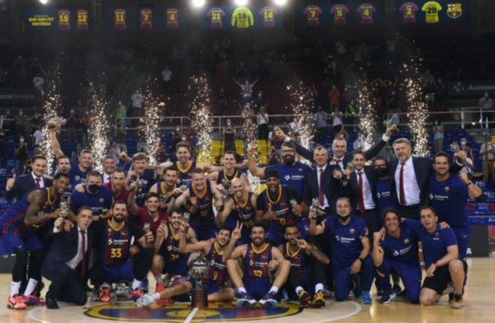 El Varillense Leandro Bolmaro se consagró Campeón de la Liga ACB con el Barcelona