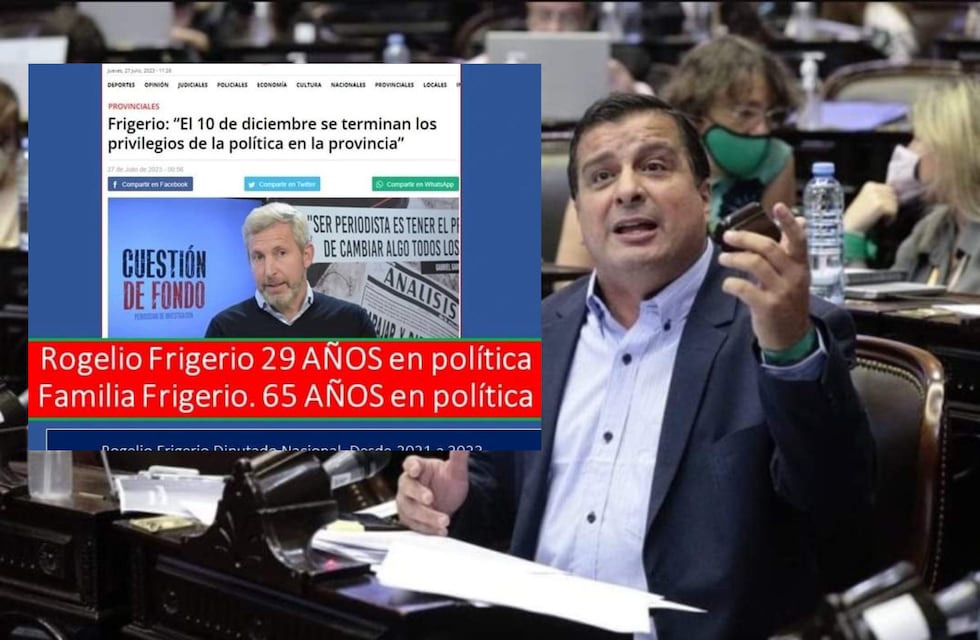 Marcelo Casaretto criticó a la Familia de Rogelio Frigerio por estar en política desde 1958