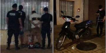 Recuperan motocicleta robada en Posadas.