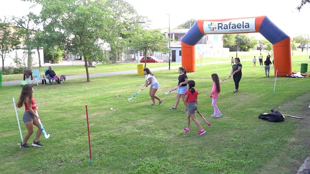 "Plaza Deportiva" en el barrio Fátima