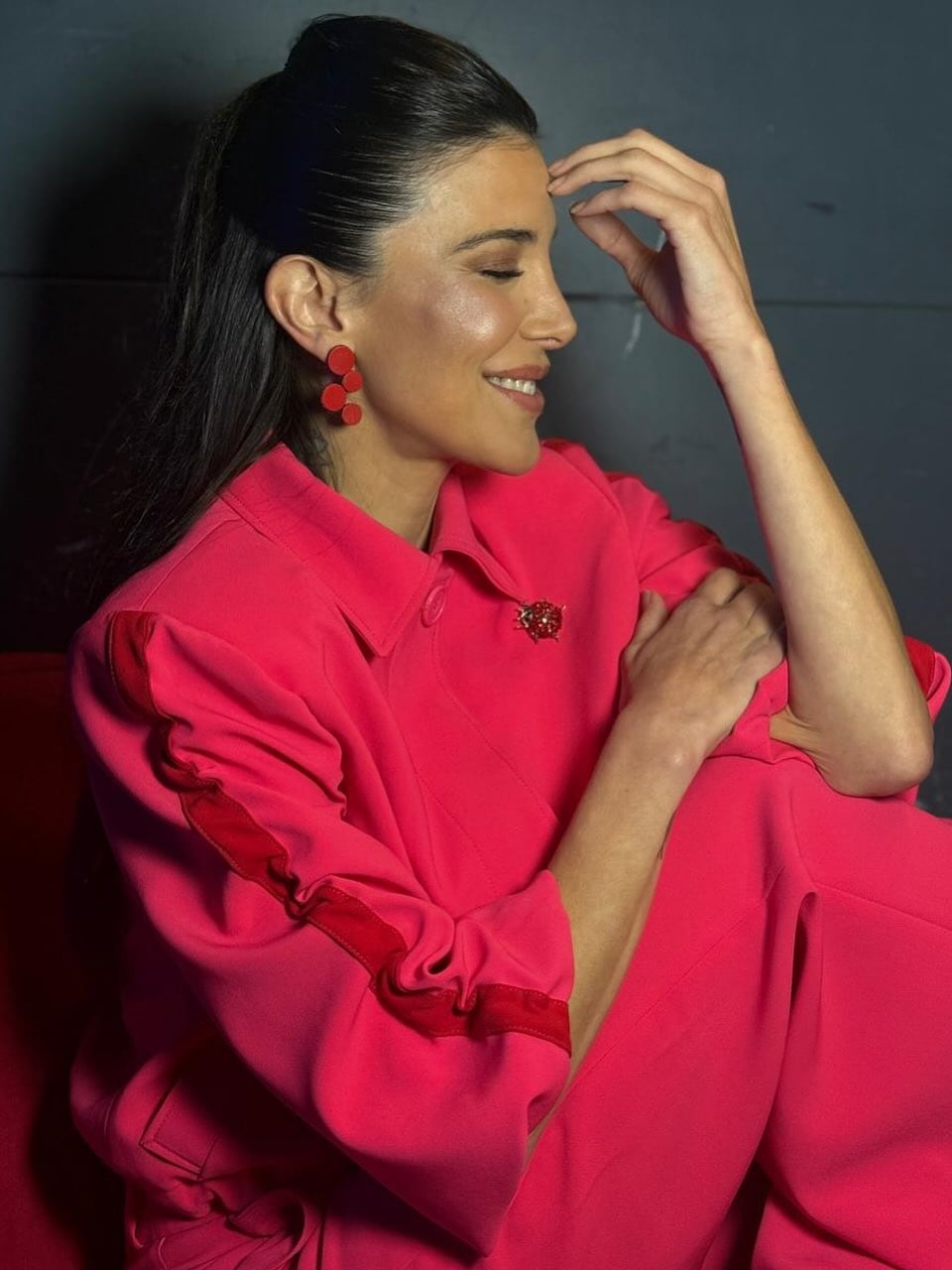 Andrea Rincón conquistó corazones con un look total pink y se convirtió en la reina de las tendencias