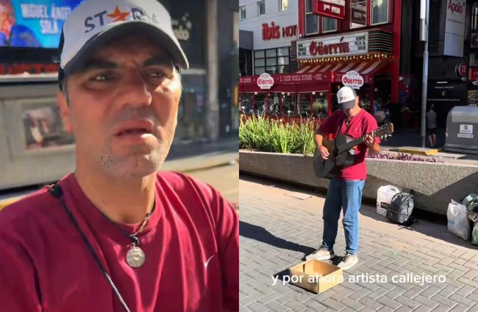 ¿Se puede vivir con eso? El controversial sueldo que gana un artista callejero