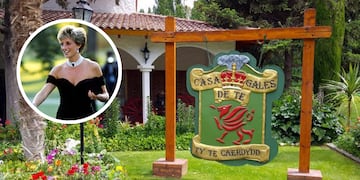 La Casa de té en Gaiman a la que asistió Lady Di