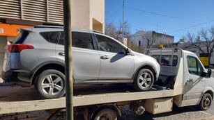 Secuestraron una camioneta en pleno centro rafaelino