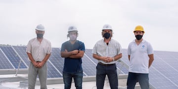 Planta fotovoltaica en la Universidad Nacional de Rafaela