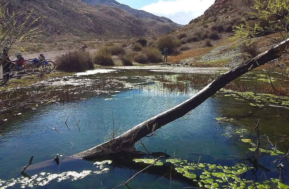 Destrozaron la ”Laguna de los cangrejos” de la Ruta 13 de Las Heras