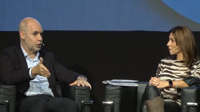 El jefe de Gobierno porteño, Horacio Rodríguez Larreta, fue entrevistado por la periodista Marcela Pagano.