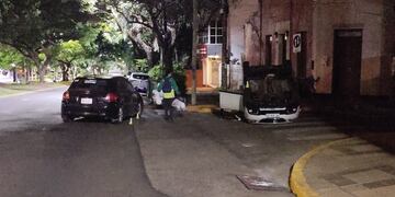 Siniestro vial en Posadas dejó heridos leves