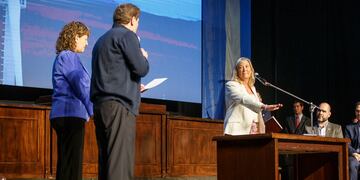 Ministra de Bienestar Ciudadano y Justicia, Adriana Chapperón