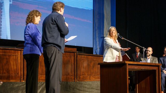 Ministra de Bienestar Ciudadano y Justicia, Adriana Chapperón