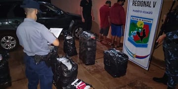 Iguazú: secuestraron mercadería sin aval aduanero