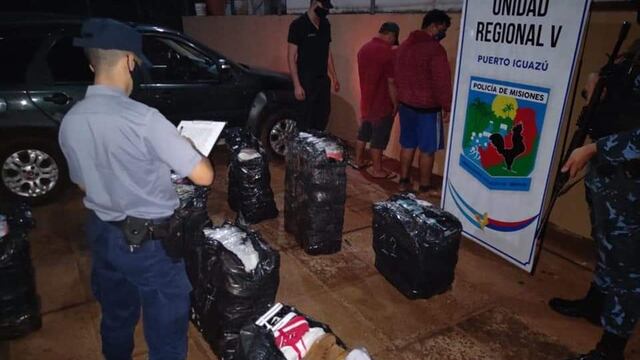 Iguazú: secuestraron mercadería sin aval aduanero