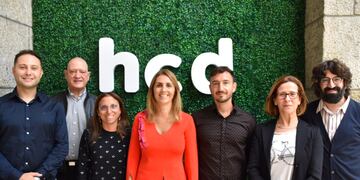 La presidenta del Honorable Concejo Deliberante de General Pueyrredon, Marina Sánchez Herrero recibió a autoridades y miembros activos de la Cámara de la RSE