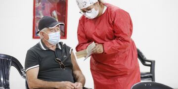 Vacunación a mayores de 70 años