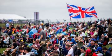 Hamilton, el favorito del público, que regresó a Silverstone.