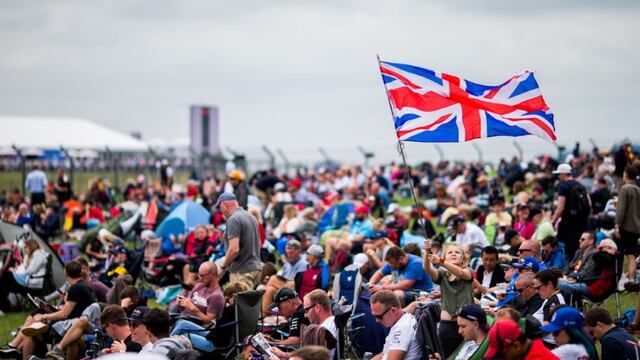 Hamilton, el favorito del público, que regresó a Silverstone.