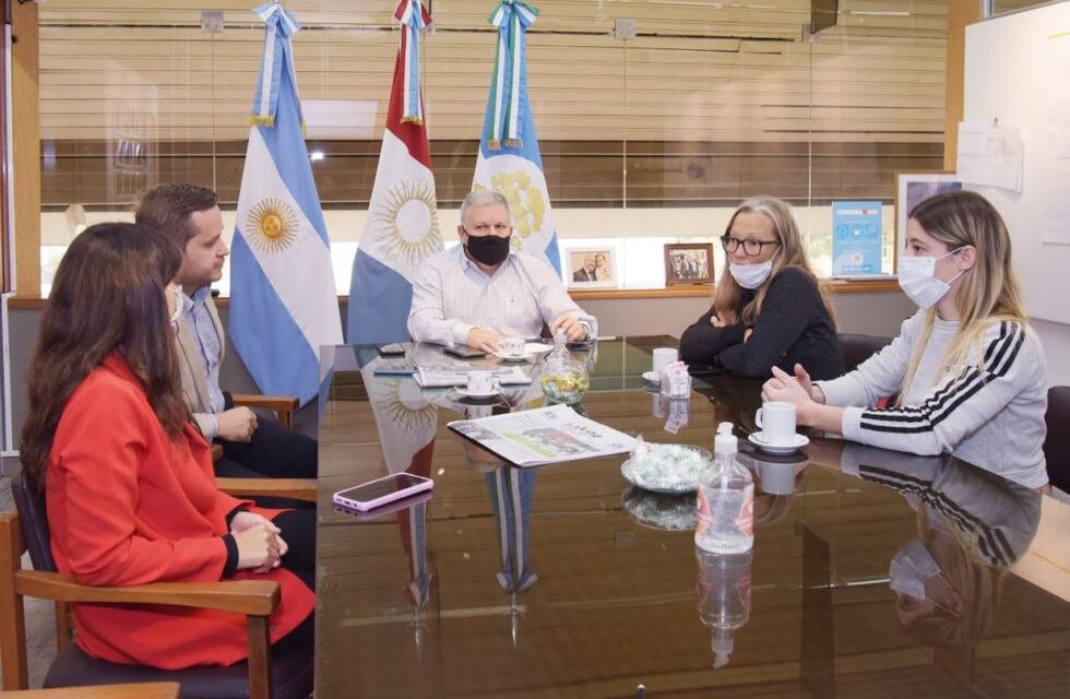 Té Verde Arroyito mantuvo una reunión con el intendente Gustavo Benedetti