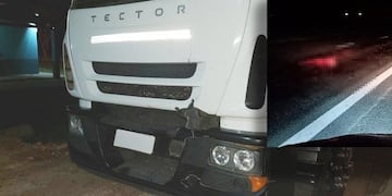 El camión es un Iveco modelo 2017.