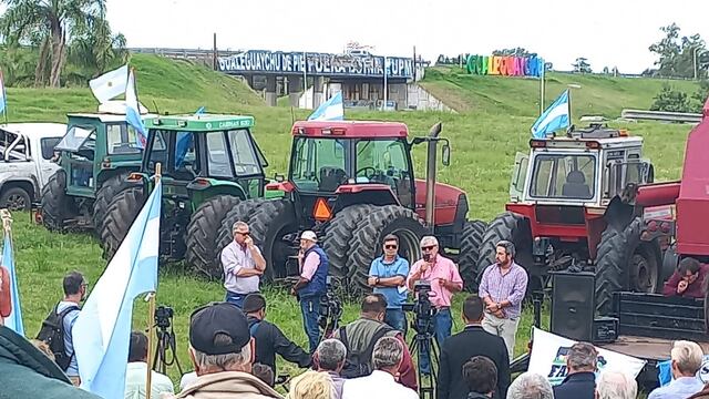 Tractorazo en Entre Ríos