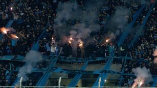 Belgrano copó Villa Mercedes, a donde volvería para cuartos de final contra Newell's (Prensa Belgrano).