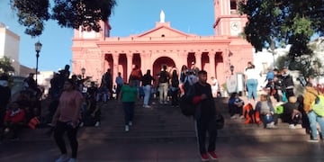 La Catedral catamarqueña convocó miles de fieles.