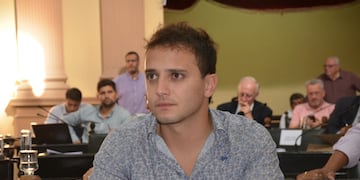 El diputado provincial, Omar Exeni.