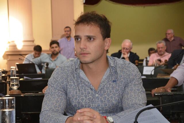 El diputado provincial, Omar Exeni.