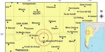 Temblor en el noroeste de San Luis