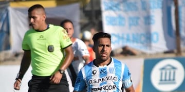 Emanuel Giménez y toda la bronca con el arbitraje tras la eliminación de Racing (Prensa Racing).