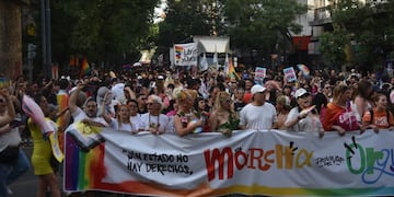Multitudinaria Marcha del Orgullo en Córdoba (Facundo Luque / La Voz)