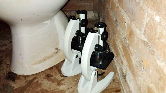 Robo en la Escuela Provincial N°407: los objetos fueron hallados en un monte y un quincho