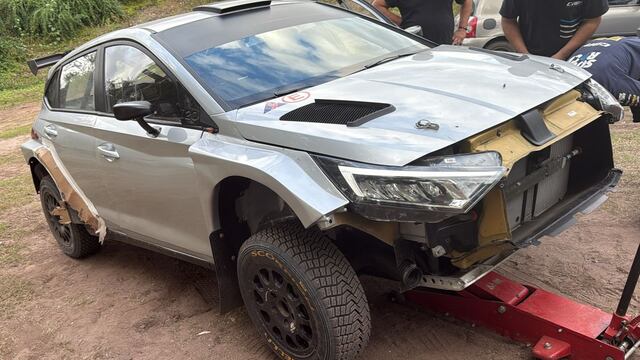 El Tango-VRS, trabajando en Calera con Villagra y el Hyundai, con el que correrá el Coyote.