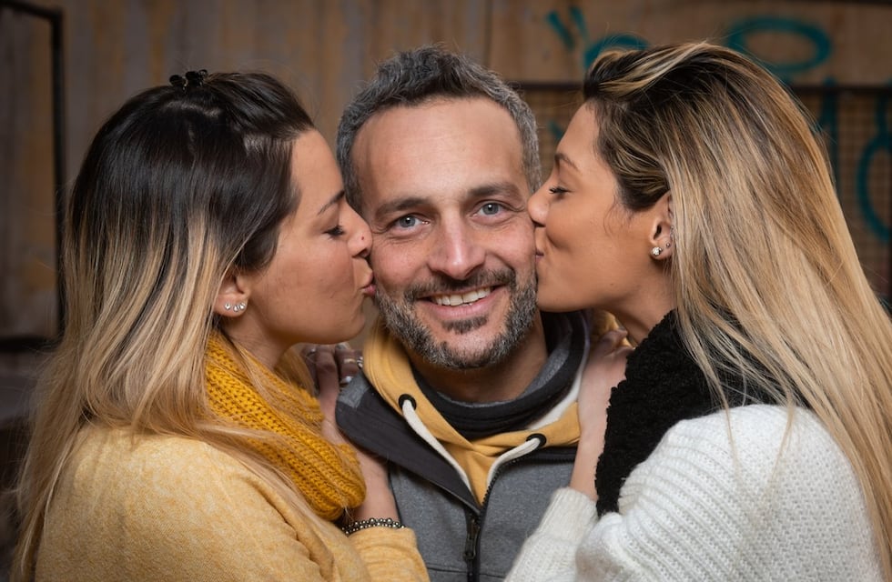 El trío de mendocinos que apuesta al poliamor