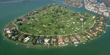 La isla Indian Creek donde Julio Iglesias tiene su mansión.