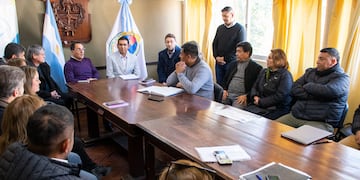 El presidente del Concejo Deliberante, Lisandro Aguiar, alentó la participación del Consejo Vecinal en el trabajo parlamentario en beneficio de la ciudad.