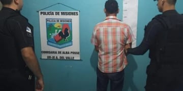 Agresor detenido por amenazar a sus hijos y golpear a su pareja en Alba Posse.