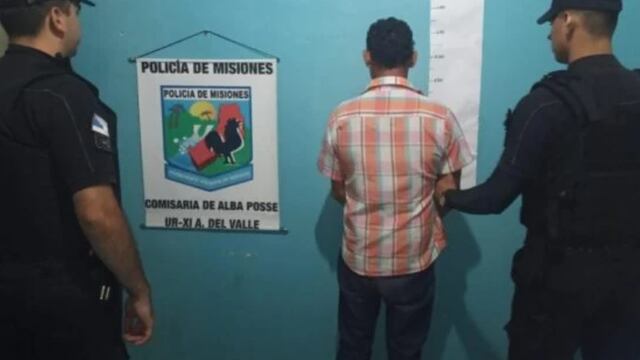 Agresor detenido por amenazar a sus hijos y golpear a su pareja en Alba Posse.