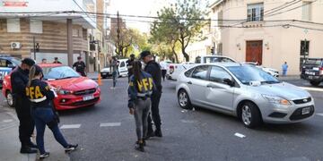 Pelea entre automovilistas en Rosario
