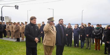 El Gobernador Melella participó de los festejos de Ushuaia