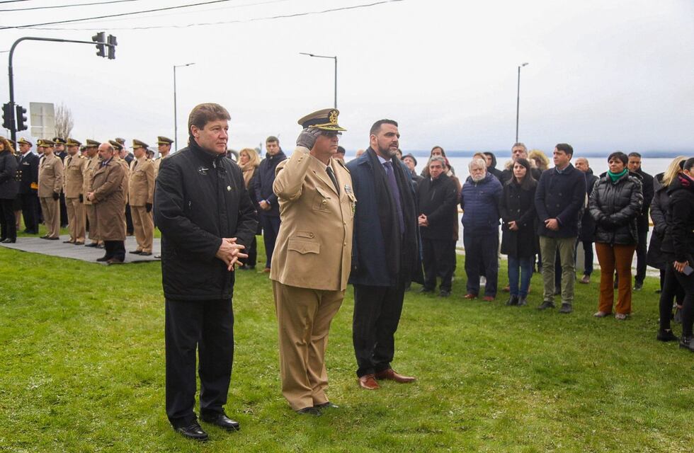 El Gobernador Melella participó de los festejos de Ushuaia