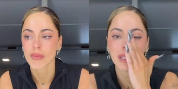 Tini Stoessel al anunciar la cancelación de su primer show en el Tecnópolis.