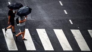 Este martes habrá lluvias y tormentas en la Ciudad de Buenos Aires y alrededores (AFP/RONALDO SCHEMIDT).