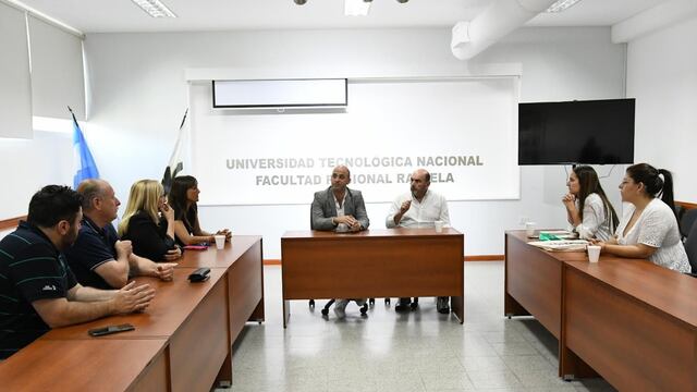 Encuentro entre la Municipalidad de Rafaela y la UTN local