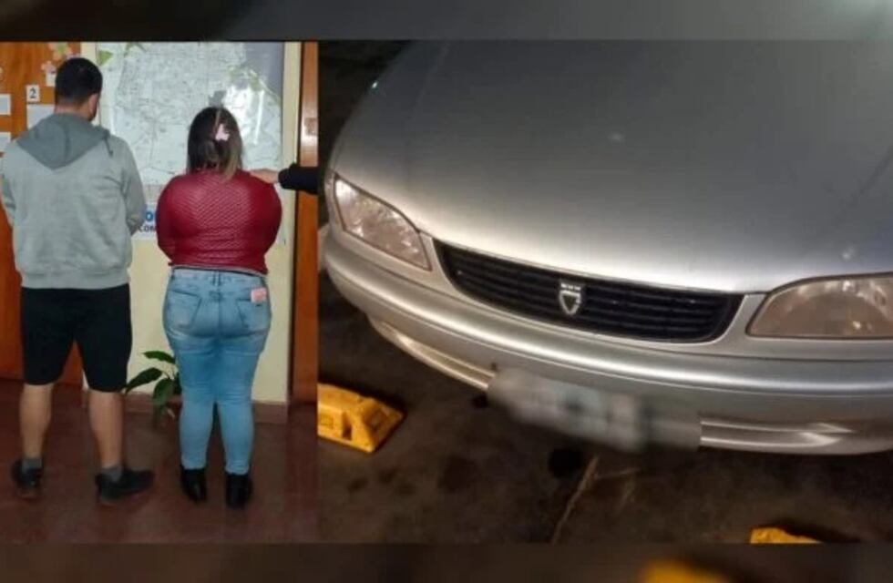 Cambiaron la patente de su vehículo paraguayo para cargar combustible en Posadas